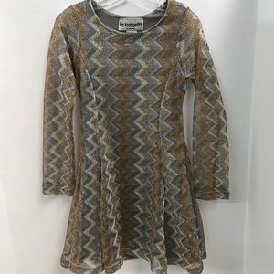 Long Sleeve Fit and Flare Dress